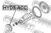 FEBEST HYDS-ACC Belt Pulley, crankshaft